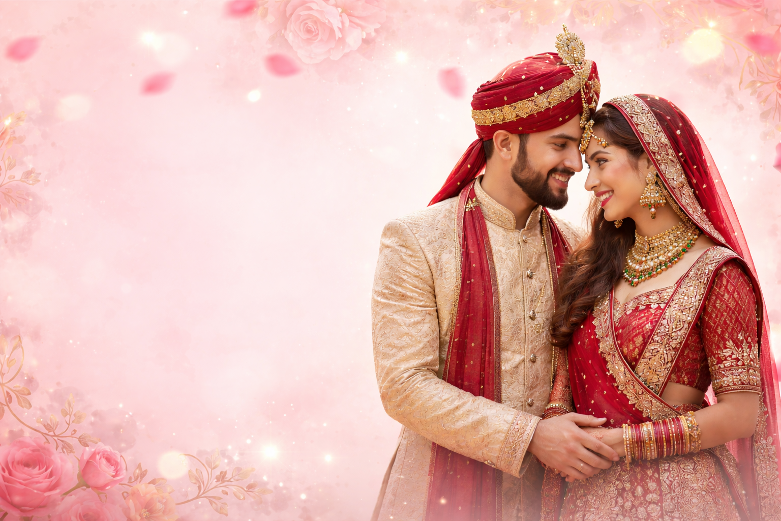 Marathi wedding couple Maharashtra – Manmilan Matrimony success story